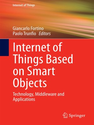cover image of Internet of Things Based on Smart Objects